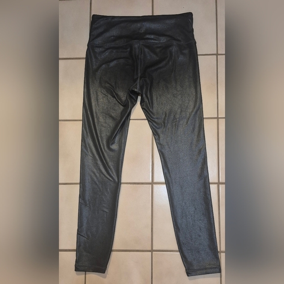 Athleta Elation Shimmer Tight – Black Foil, Size XSP - Picture 5 of 9